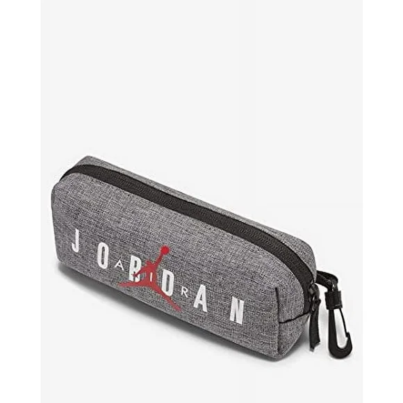 JORDAN AIR JUMPMAN BACKPACK AND PENCIL CASE - CARBON HEATHER - 2 PC SET - NWT - Picture 2 of 7